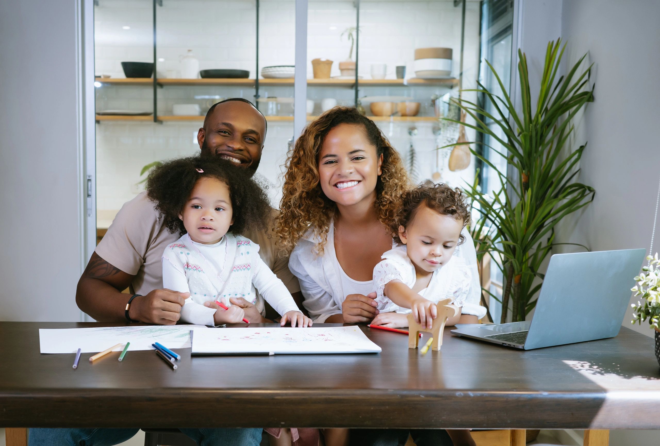 Entrepreneur planning with The T Sheet in a coffee shop